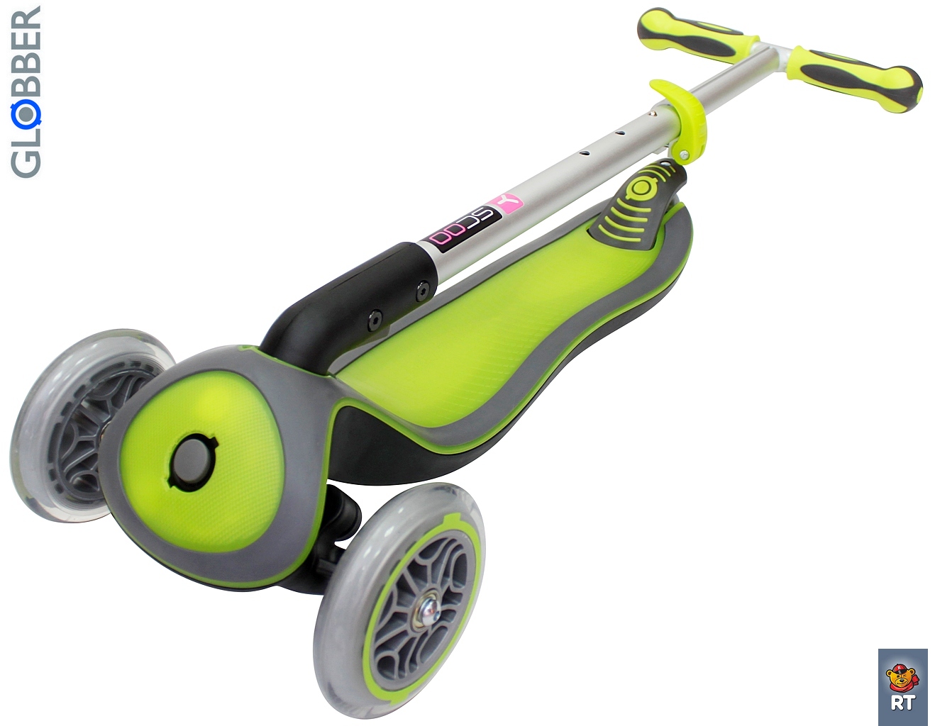 Самокат Globber Elite S My Free Fold up 446-106, зеленый  